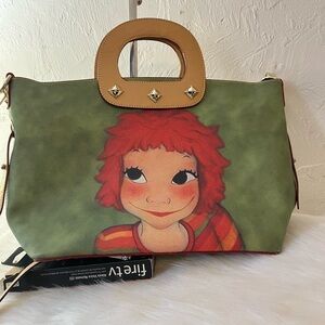 NWOT Youk Shim Won shoulder bag with Detachable strap